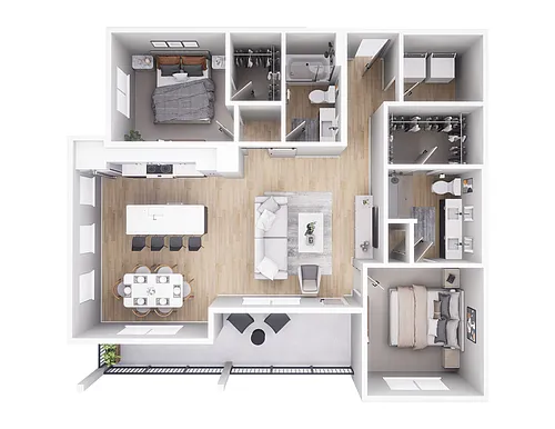 Floor plan B3