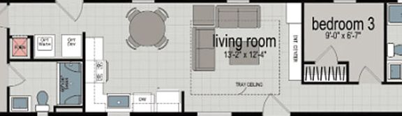 Floor Plan of Fairlane Plan