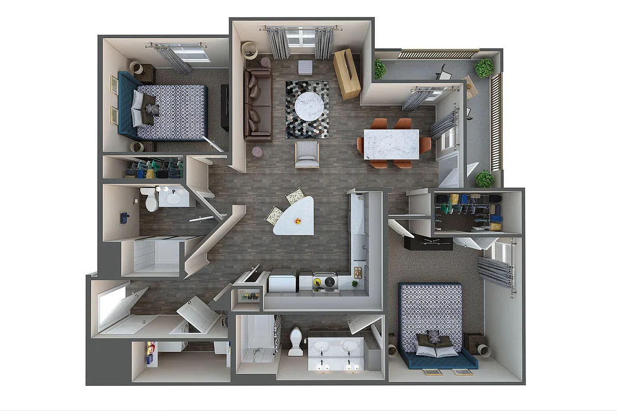 Floor plan B1