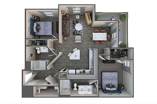 Floor plan B1