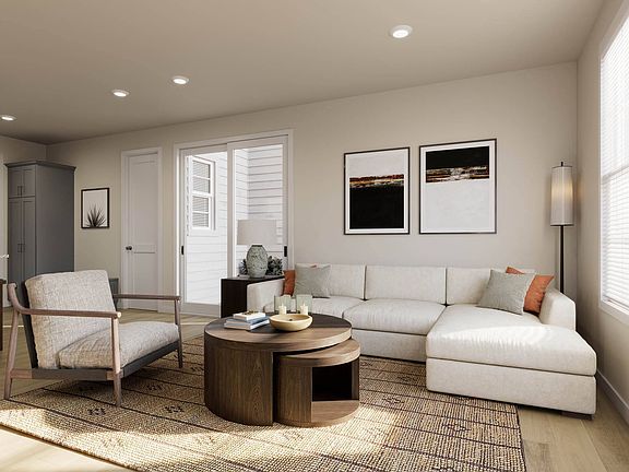 Spacious Living Room