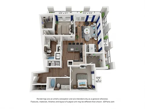 Floor plan B9