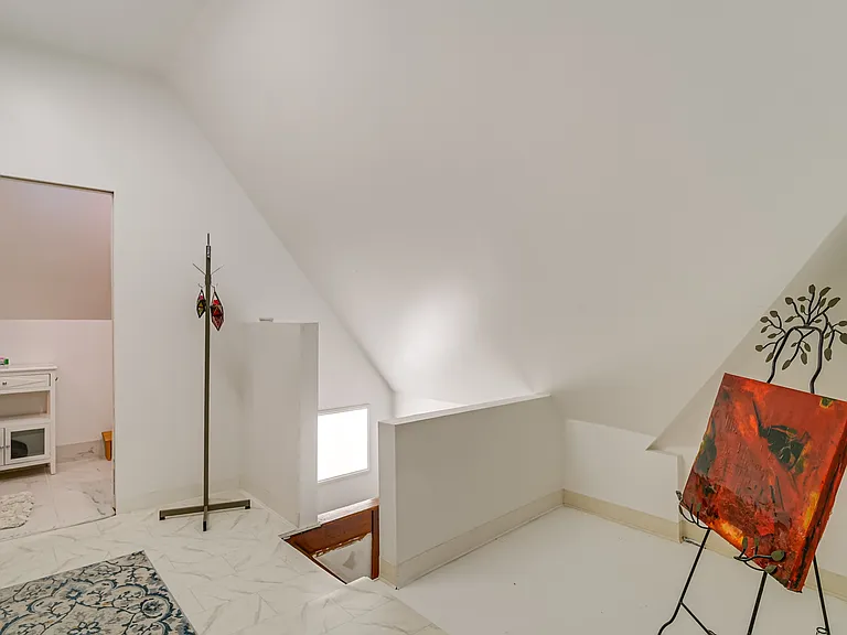entry to attic