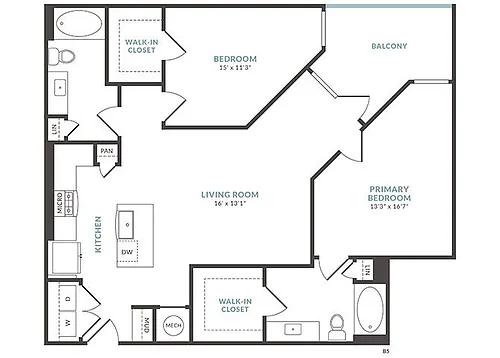 Floor plan B5