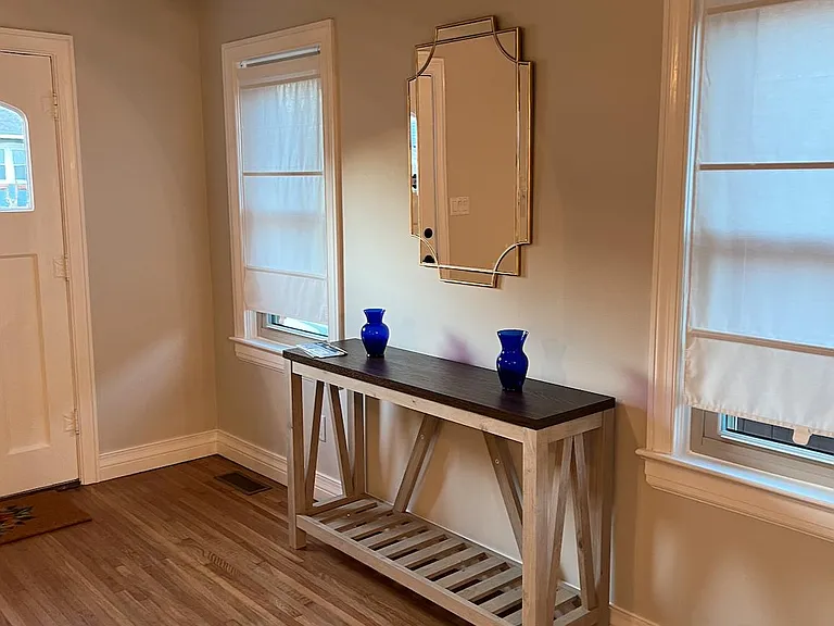 Entry to living room