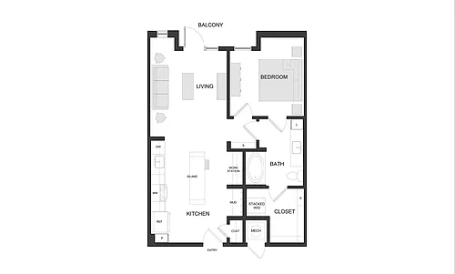 Floor plan A2 Alt3