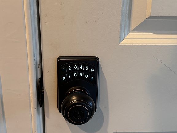 Personal keypad pin lock