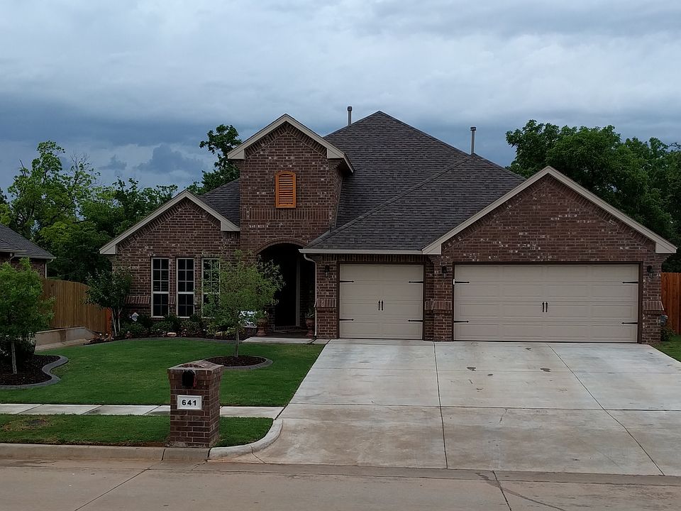 Front view w/landscaping