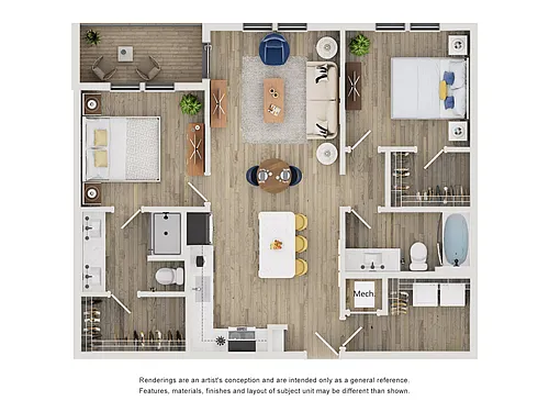 Floor plan B1