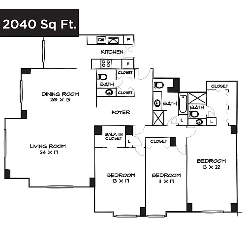Floor plan Design 3A25