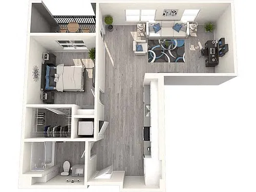 Floor plan A13