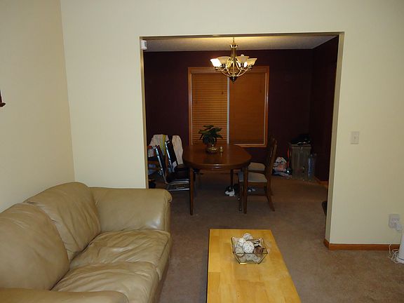 Living room attached dining