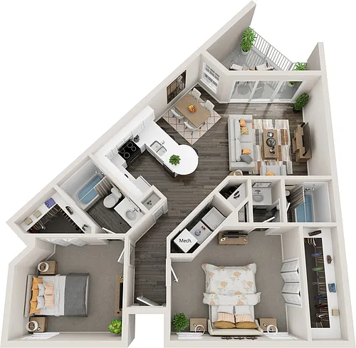 Floor plan Cozumel