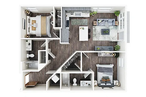 Floor plan B