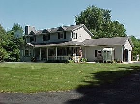 beautiful country home