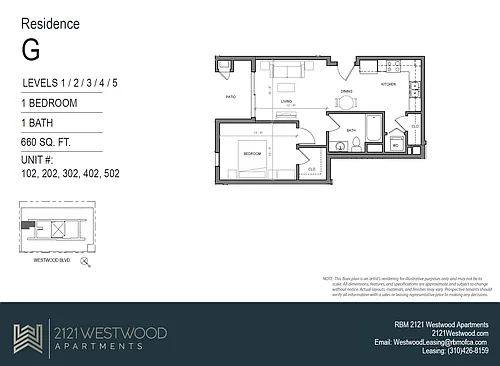 Floor plan G