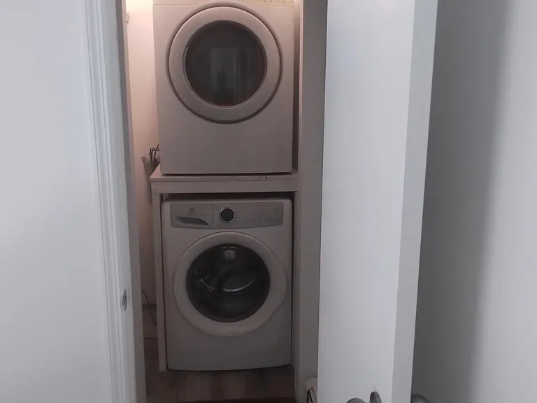 Washer and dryer on premises!