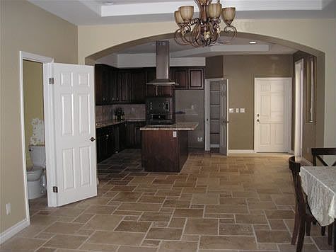 Open floor plan