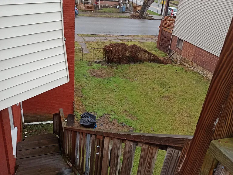 rear deck stairs