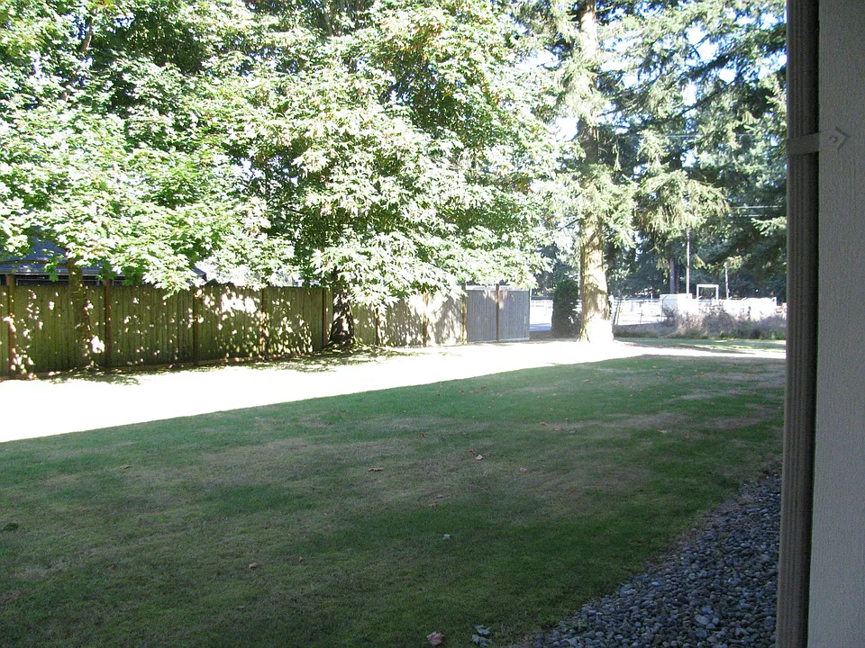 Shared backyard - fully fenced