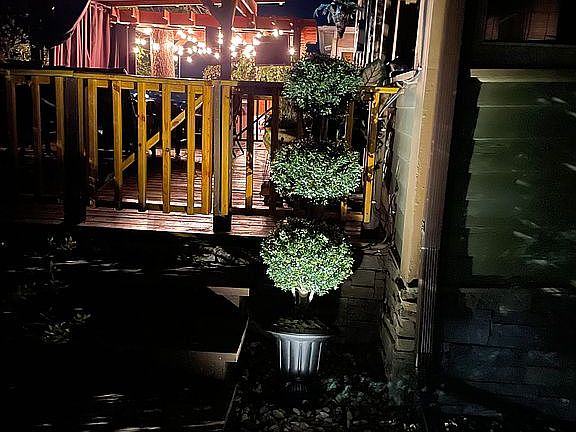 North side deck entrance 