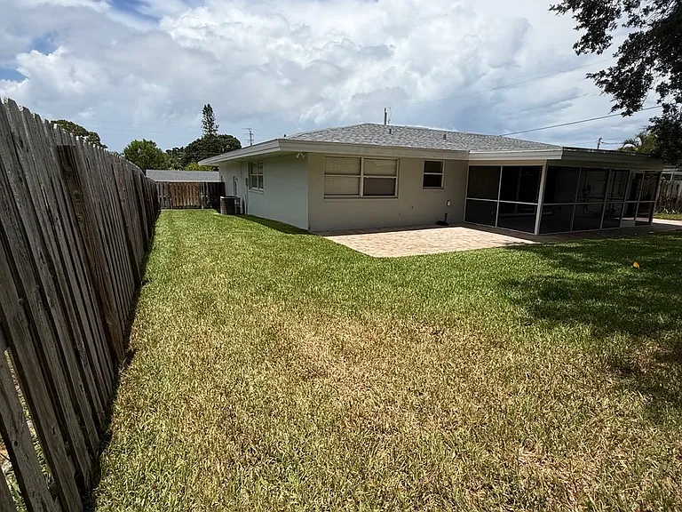 Backyard, full fenced
