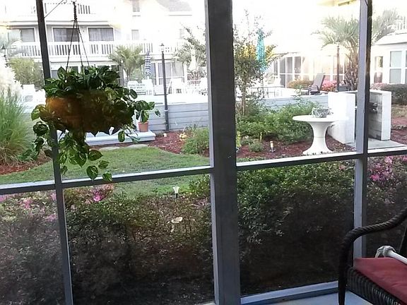 screen porch view