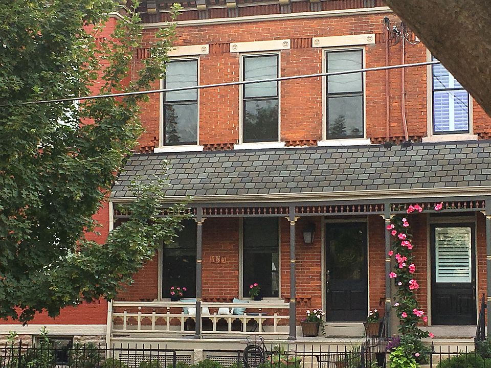 Exterior and covered porch