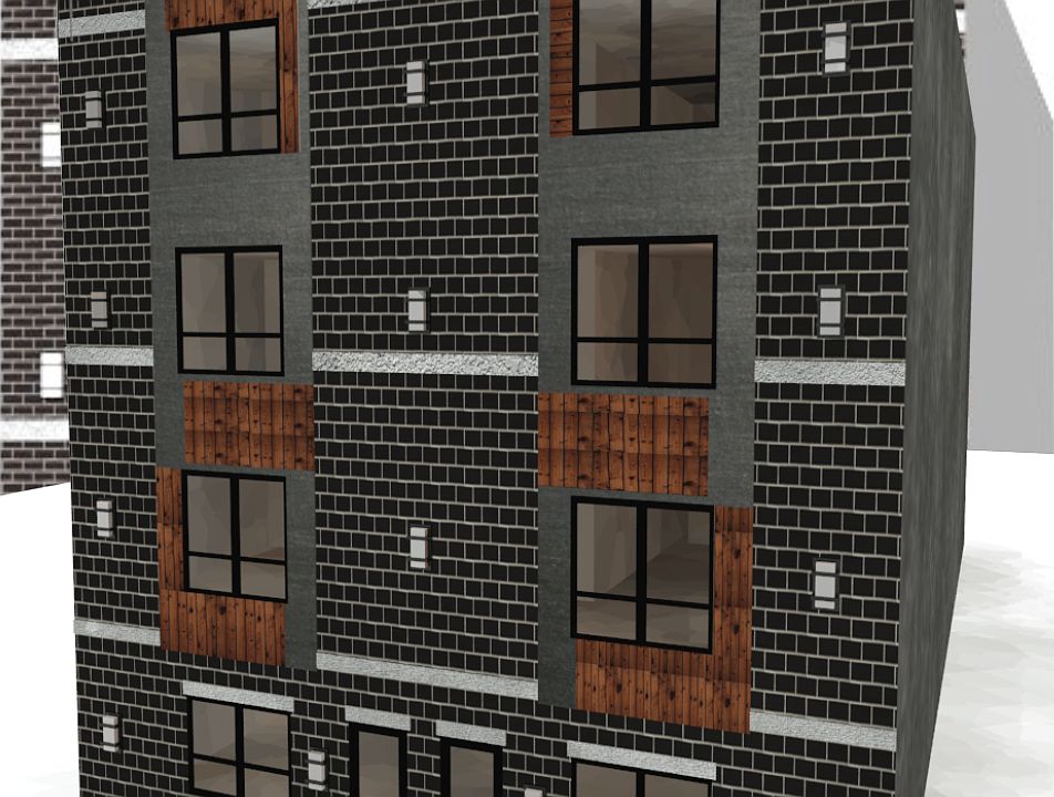 Front Facade Rendering