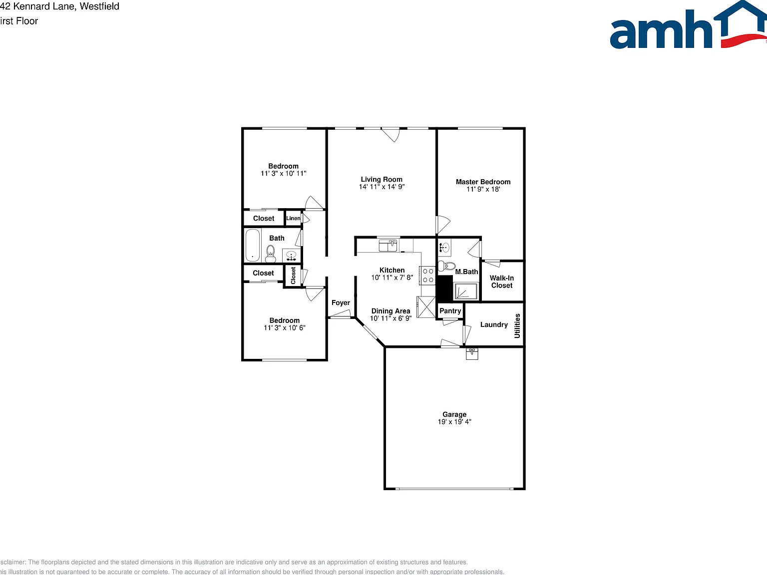 3 bed, 2.0 bath, 1240 sqft, $1,960 — Photo 2