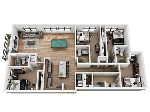 Floor plan D4-C