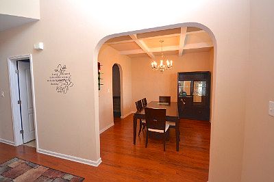 Foyer to the Formal Dining Rm