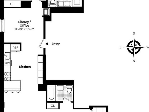 2nd image of 130 W 20th St Penthouse 10B
