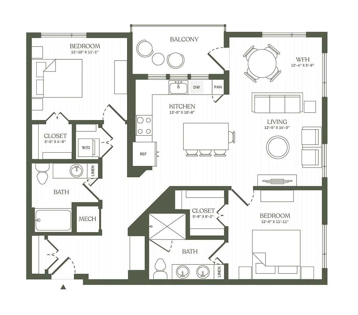 Floor plan B2