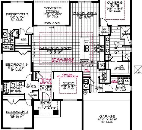 Ridgecrest floorplan