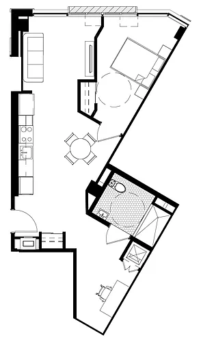 Floor plan 419