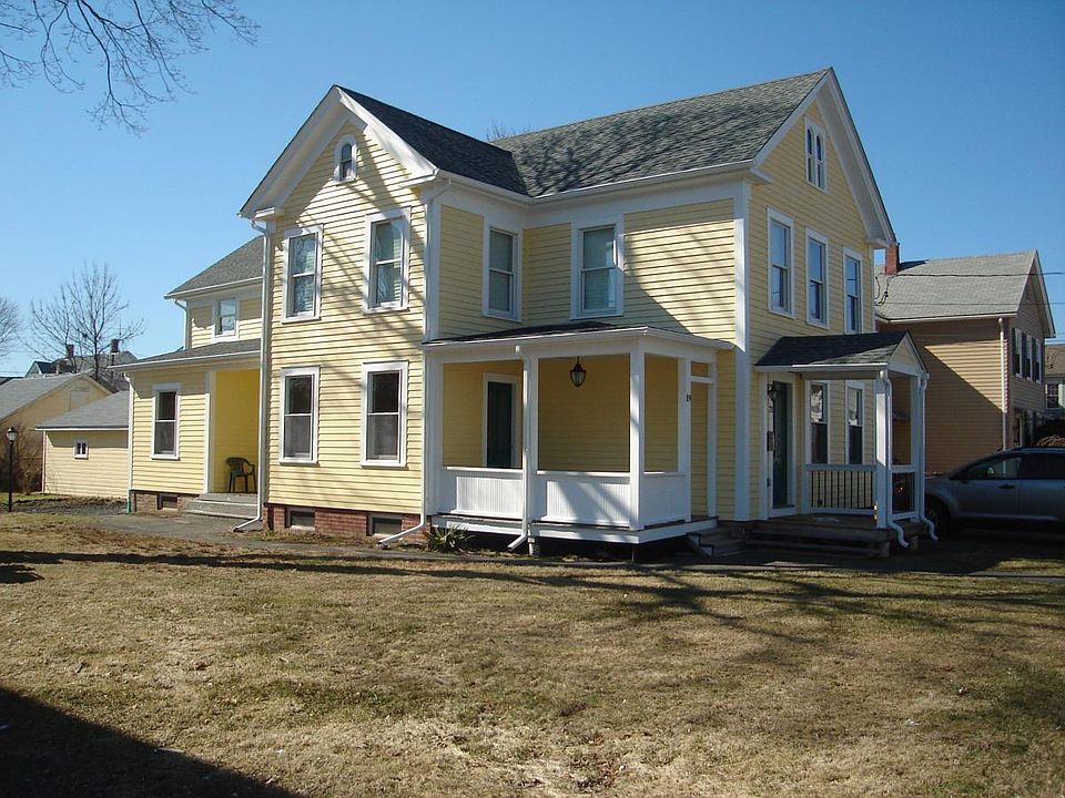 First floor unit, front & back porch