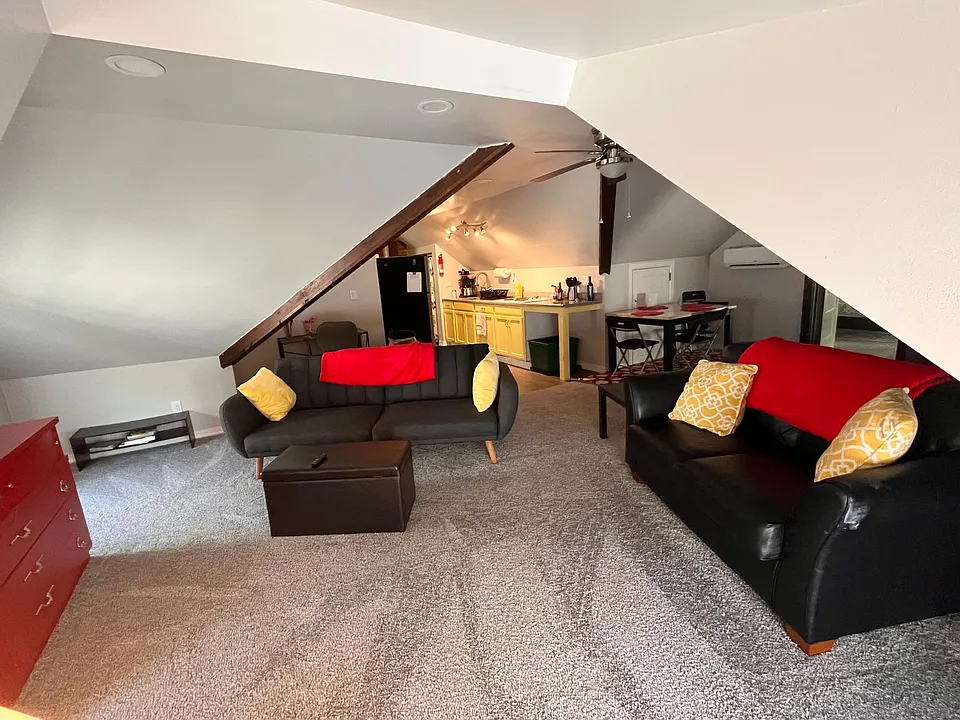 Large open living room