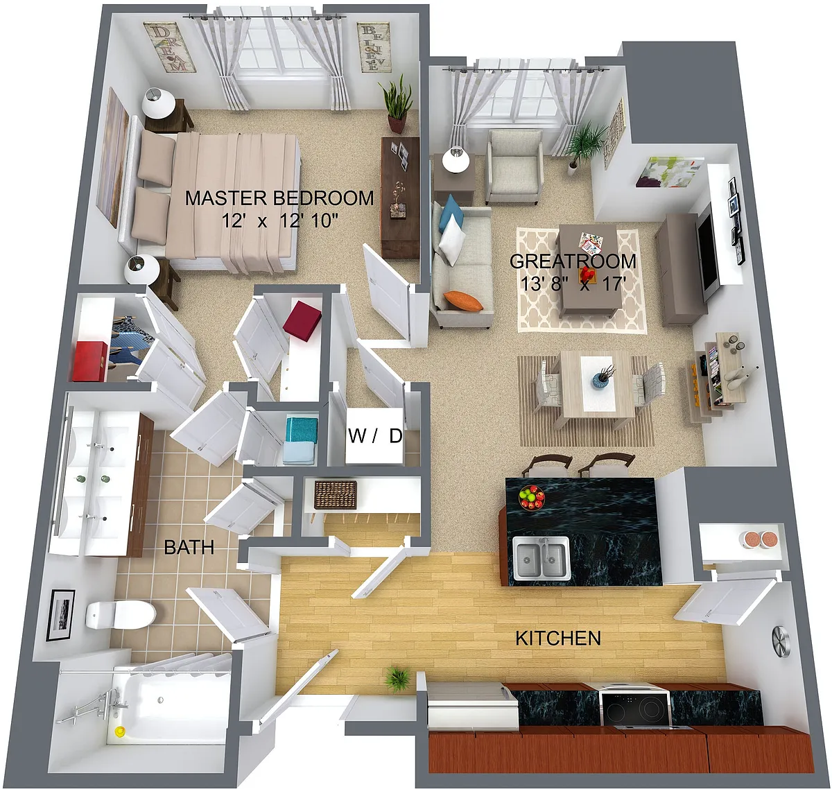 Floor plan Hudson