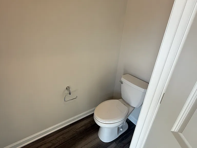 Half bath in the living room