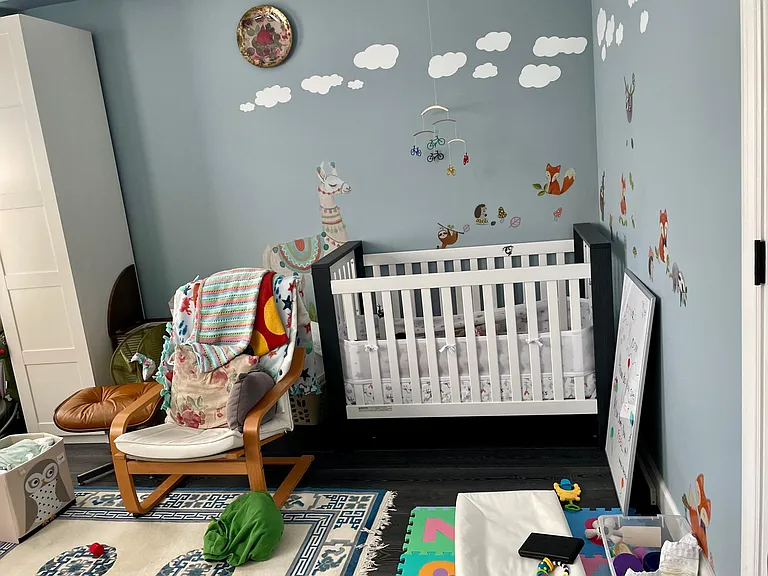 2nd bedroom used as a nursery but previous fit a queen bed.