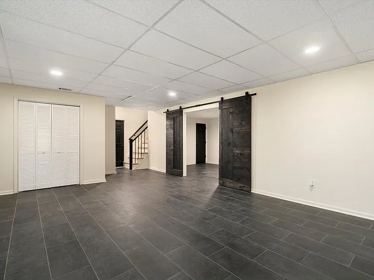 Downstairs living area