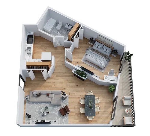 Floor plan A-1