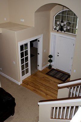 View from upstairs