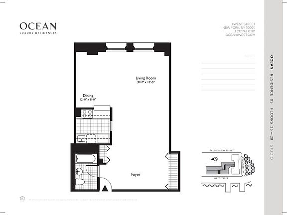 2nd image of 1 West St APT 2705