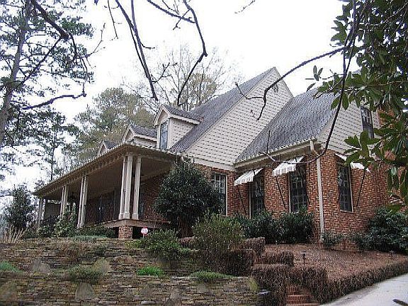 Terraced perennial garden with natural stone wall