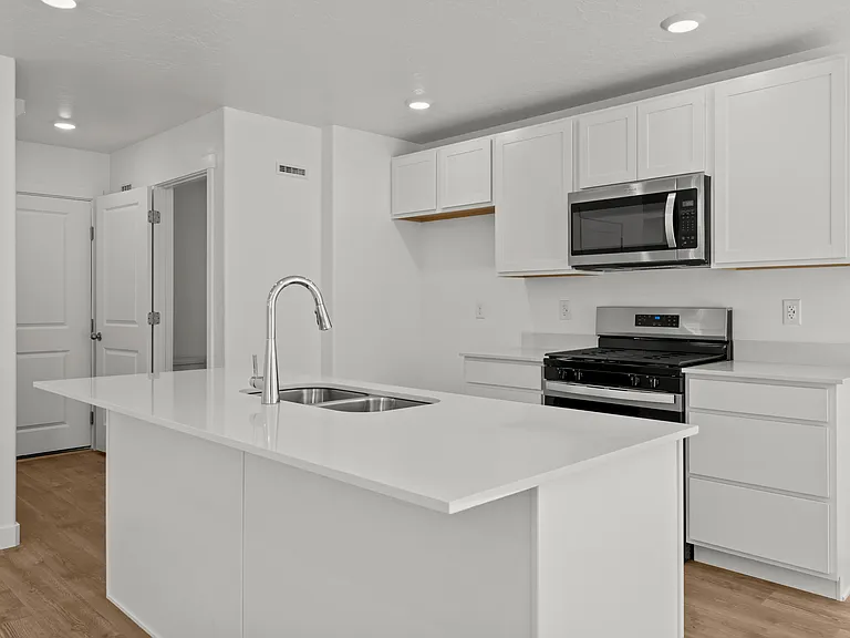Pantry and kitchen island