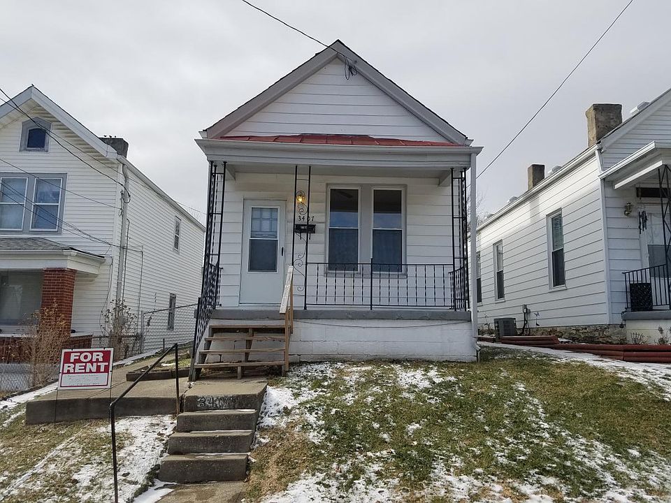 Front porch, on street parking