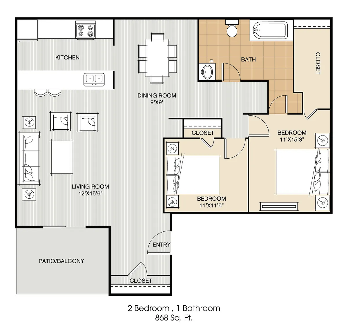 Floor plan B1