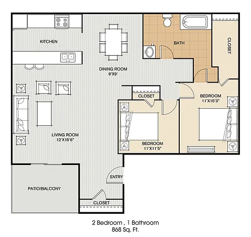 Floor plan B1